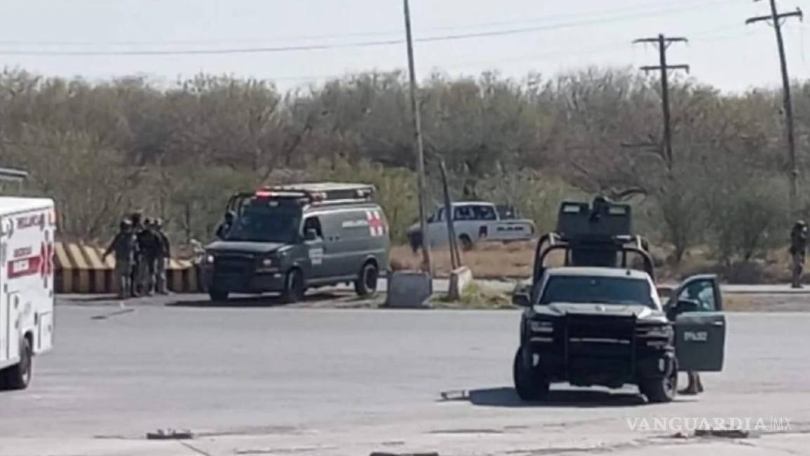 Se registra fuerte enfrentamiento en la autopista Monterrey-Nuevo Laredo; un muerto y un herido como resultado