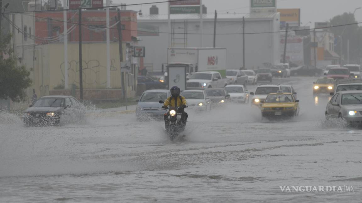Saltillo: ¡Prepárese! Lloverá toda la semana en la Región Sureste