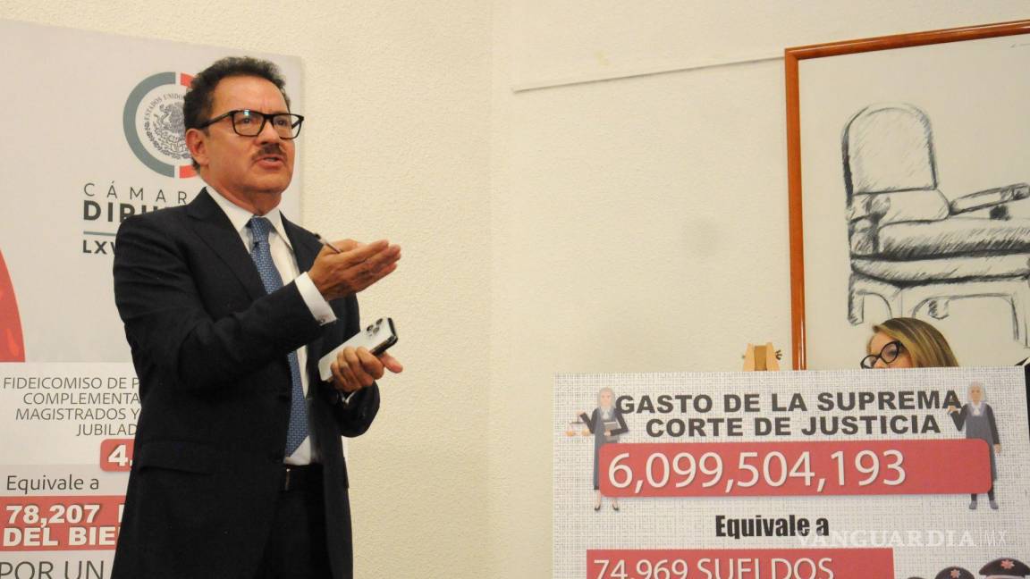 Diputado de Morena vuelve a retar a ministros a debatir de fideicomisos