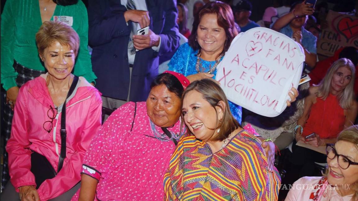 Denuncia Xóchitl ‘guardaditos’ en el gobierno para apoyar a Claudia Sheinbaum