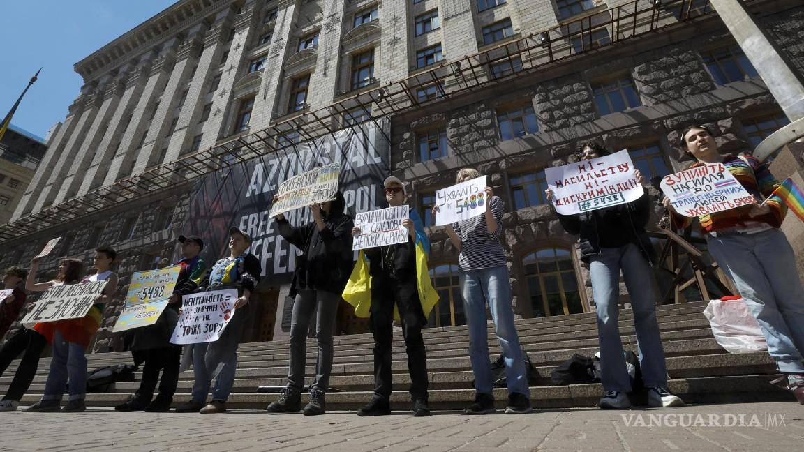 $!Un informe publicado por el ‘Centro de Derechos Humanos LGBT’ Nuestro Mundo’ incluye 24 casos de homofobia y transfobia en Ucrania en 2023.