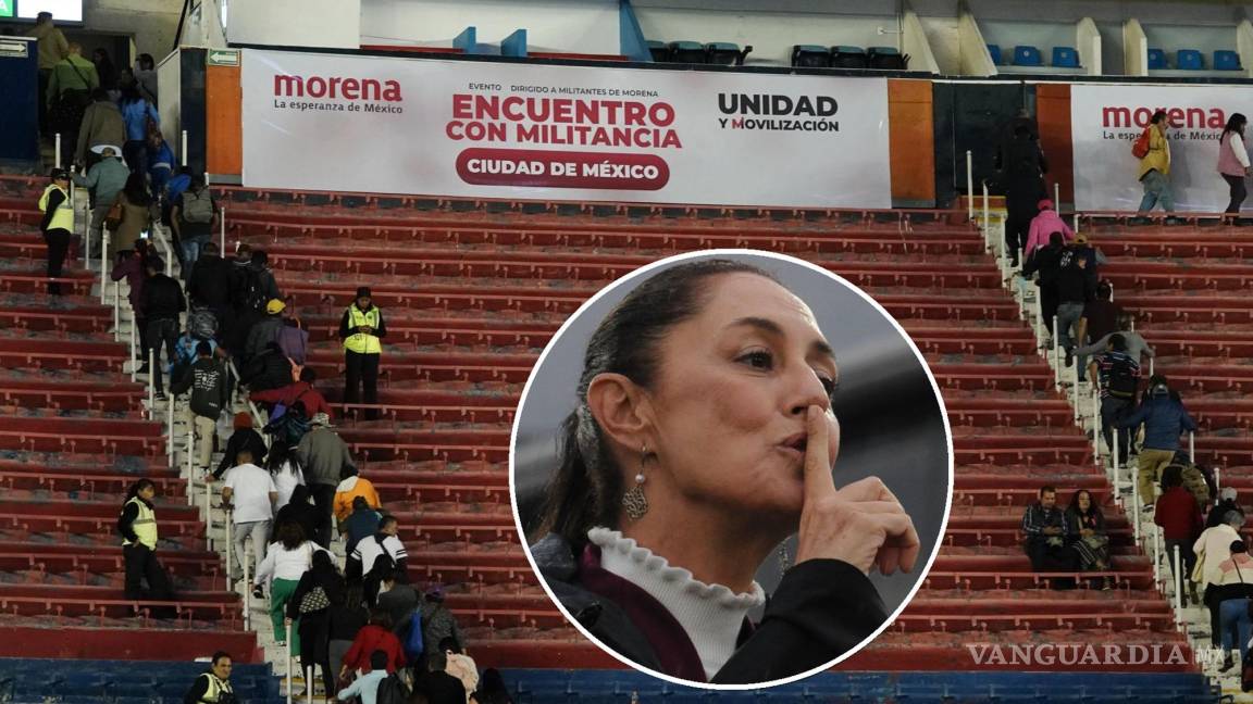 Sabotaje en el Estadio Azul; revela Riva Palacio la existencia de una guerra interna en Morena entre la militancia ‘pura’ y Claudia