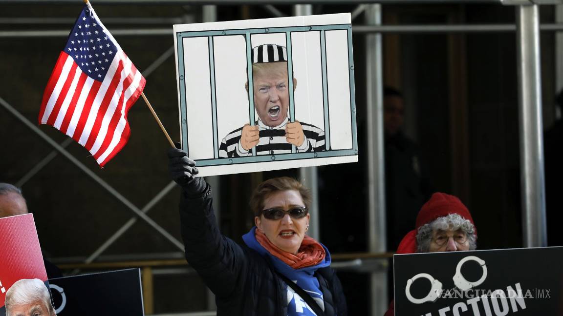 Trump pide a sus seguidores unidad en la “defensa pacífica” de su movimiento