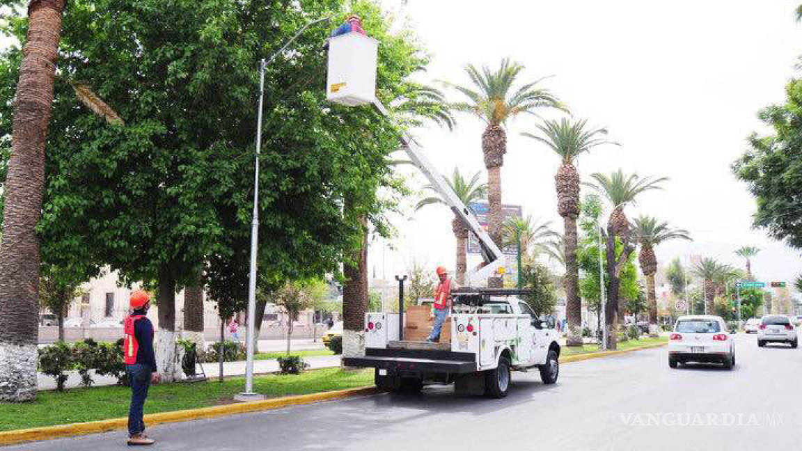 Ahorrará Torreón 6 millones de pesos bimestrales con nuevo alumbrado