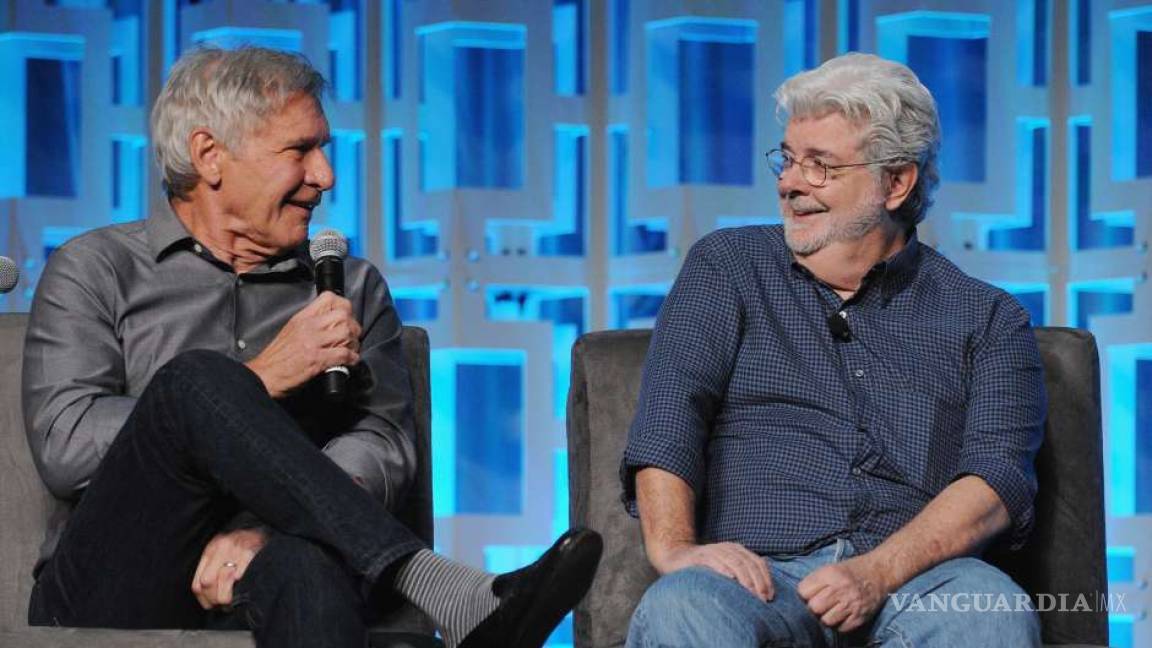 Harrison Ford y George Lucas celebran los 40 años de &quot;Star Wars&quot;
