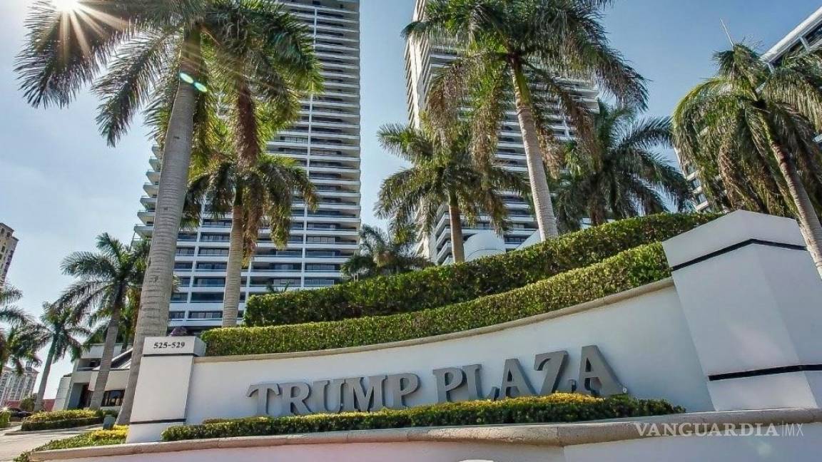 Planean residentes quitar “Trump” al nombre de un complejo de condominios en Florida