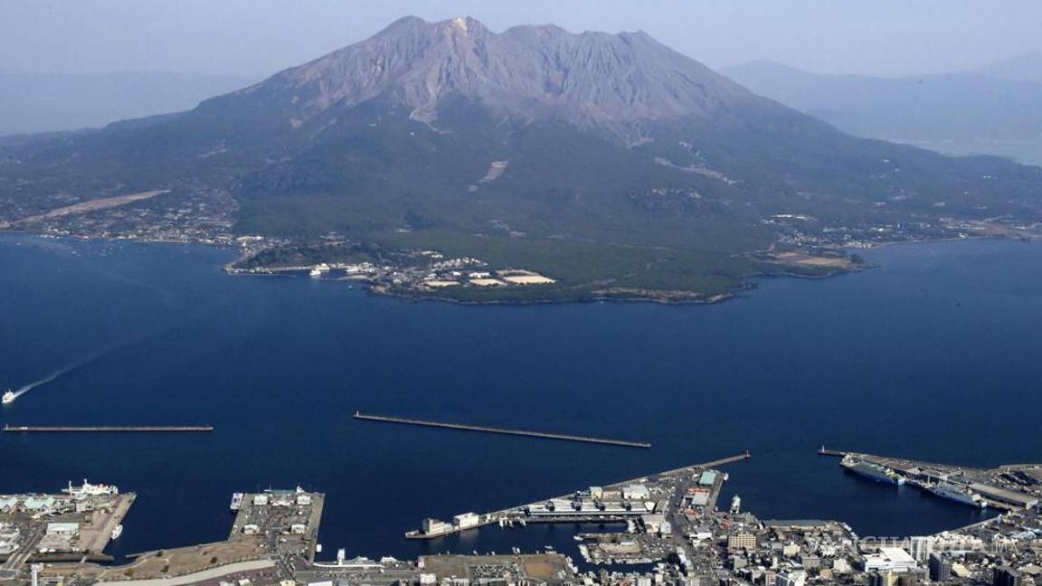 $!Aspectos del volcán Sakurajima.