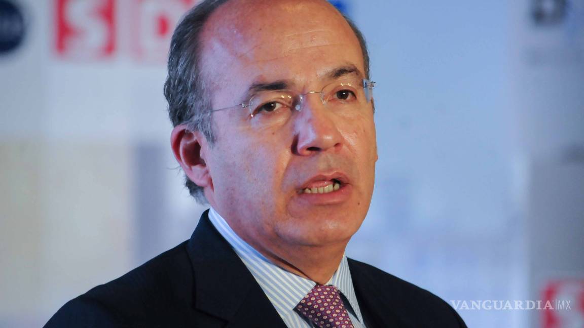 México cometió el pecado de no enfrentar el crimen a tiempo: Felipe Calderón