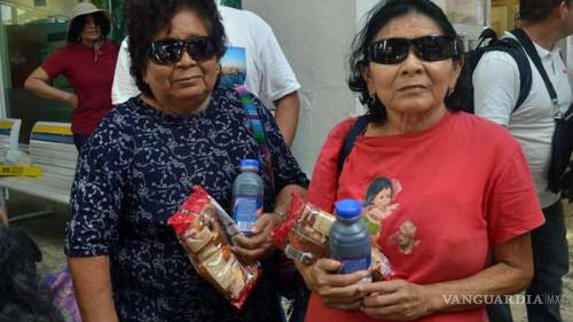 Dejaron ciegos a 50 mayas y Cinépolis se lava las manos