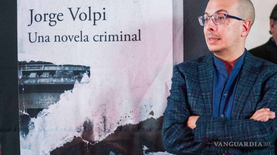 Presenta Jorge Volpi “Una novela criminal” en la Ciudad de México