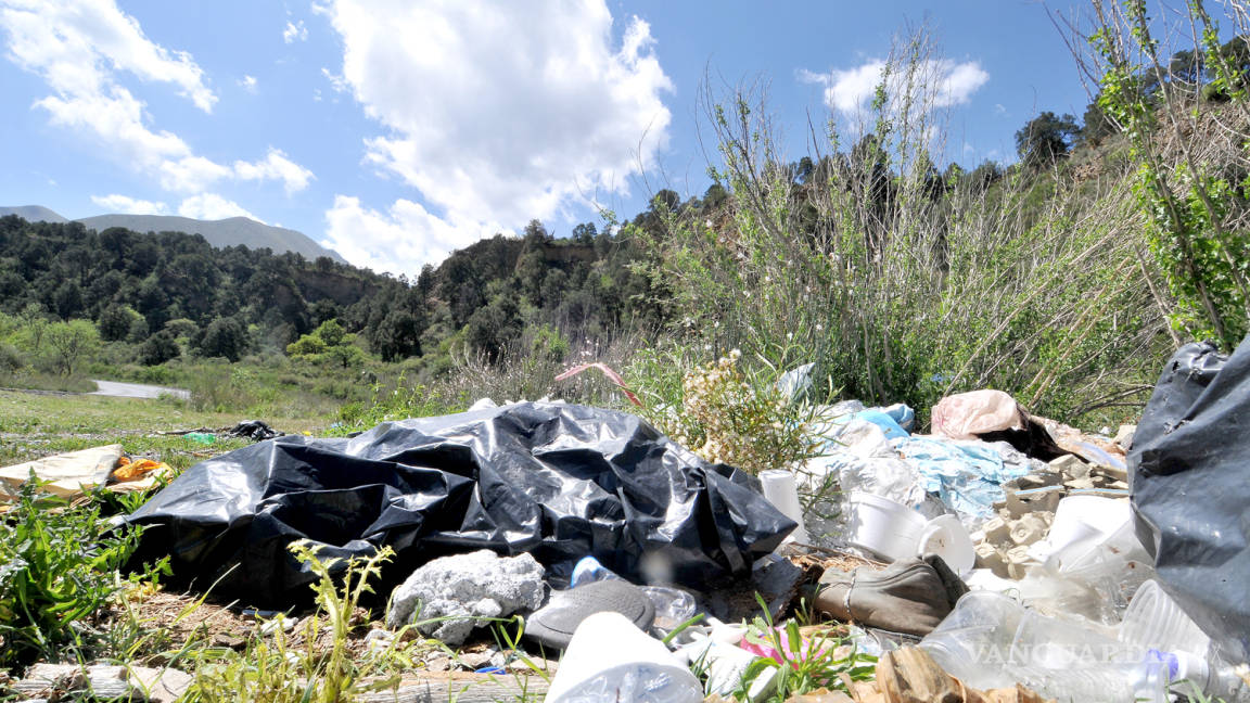 Exhortan a turistas a no dejar basura en la sierra de Arteaga