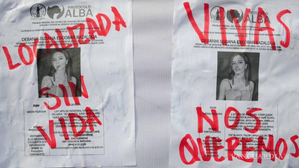 $!Colectivos feministas marcharon para manifestarse en contra de los feminicidios, protocolo ALBA para la búsqueda de Debanhí Escobedo.