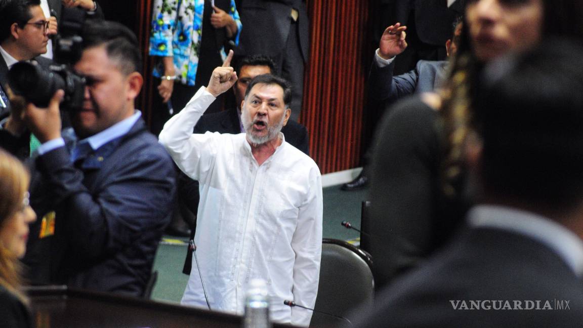 $!Muñoz Ledo y Fernández Noroña protagonizan 'round' en la Cámara de Diputados