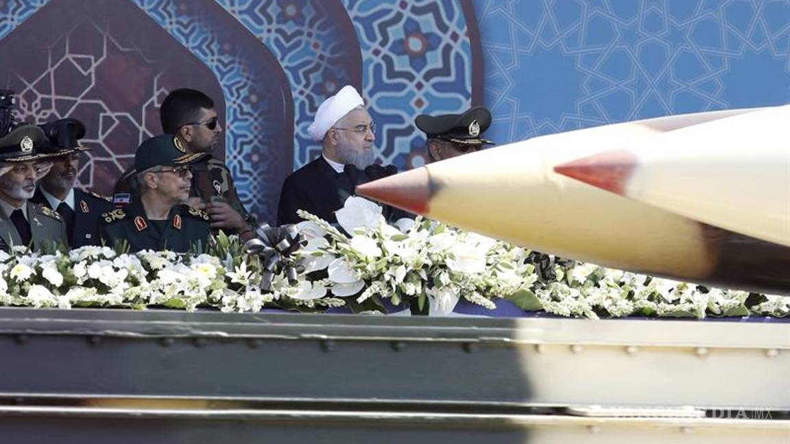 $!Irán exhibe un nuevo misil balístico con un alcance de 2 mil kilómetros