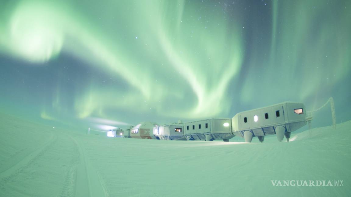 $!Halley VI, una estación científica británica que recopila mediciones del clima, el ozono y la temperatura en el espacio