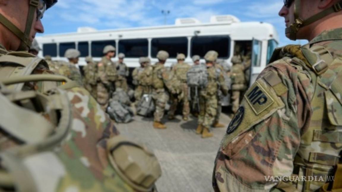 Pentágono envía más militares a Eagle Pass, Texas, para frenar Caravana Migrante