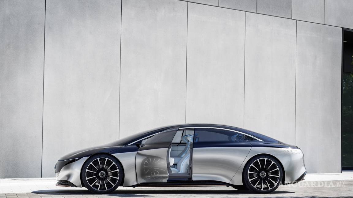 $!Mercedes-Benz Vision EQS Concept, auto que adelanta cómo serán los futuros Mercedes
