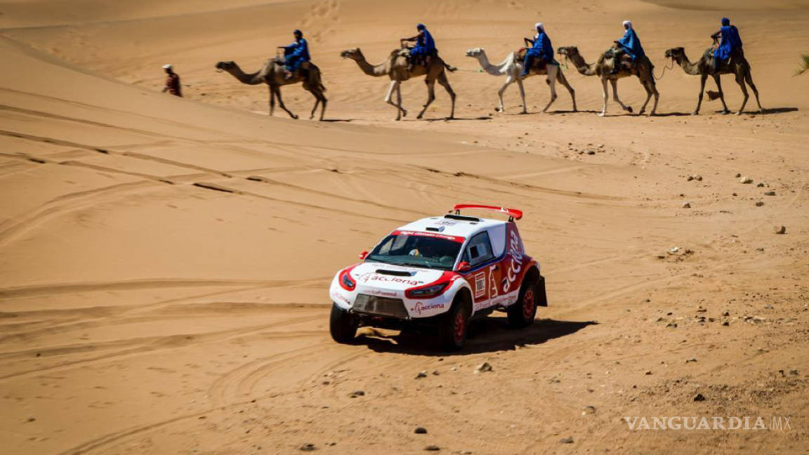 El coche eléctrico de Acciona regresa al Dakar