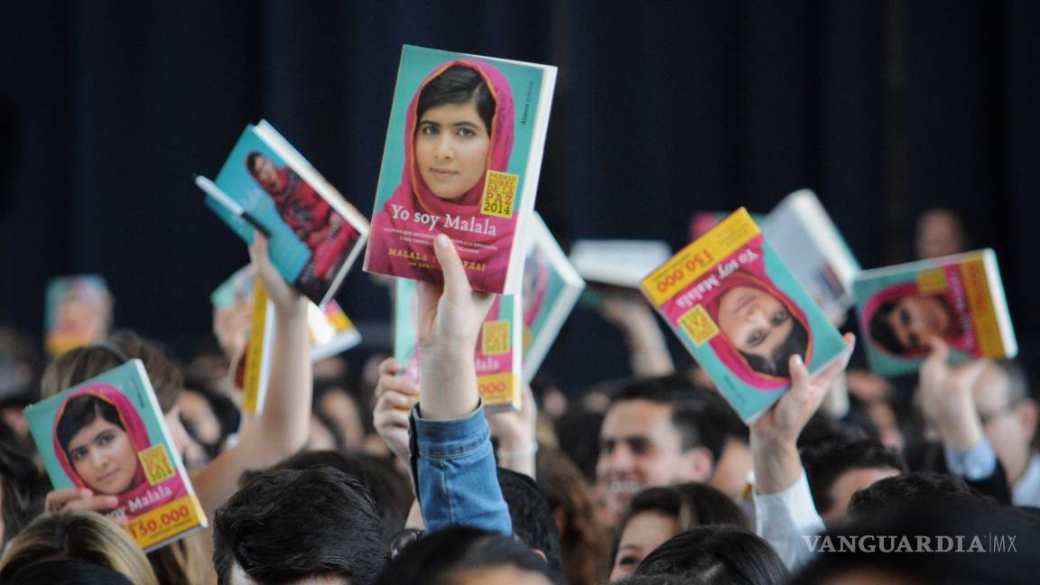 $!Hay que alzar la voz para cambiar al mundo: Malala en México