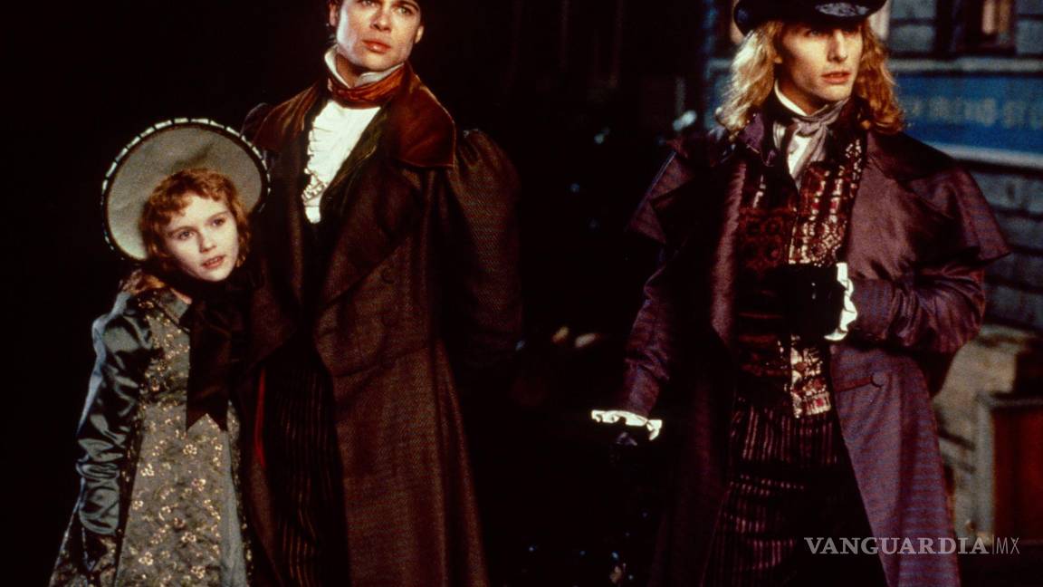 $!Kirsten Dunst, Brad Pitt y Tom Cruise en Entrevista con el vampiro.