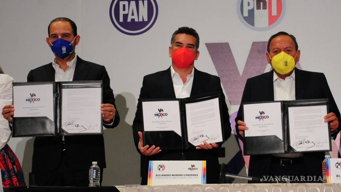 $!Persiguen los fantasmas del pasado a la coalición "Va por México"