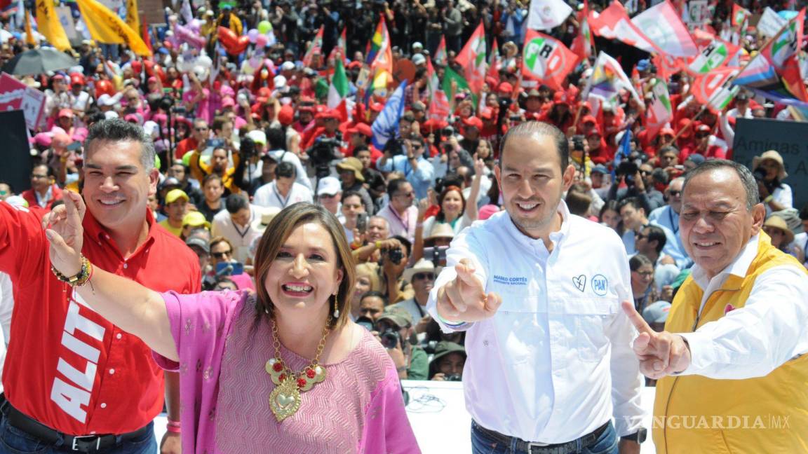 Oposición reacciona a triunfo de Sheinbaum como candidata presidencial de Morena