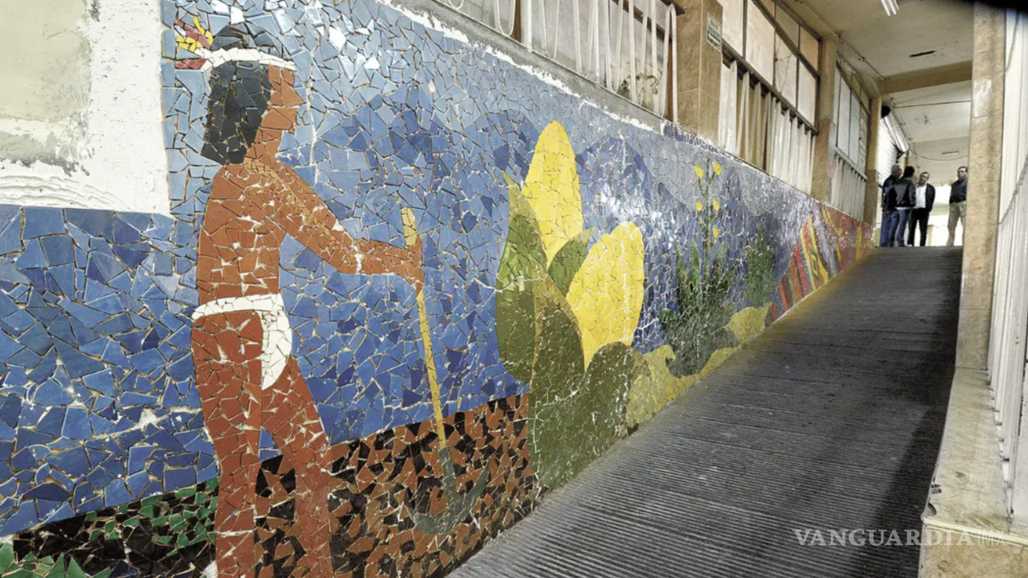 $!El mural escondido del Mercado Juárez