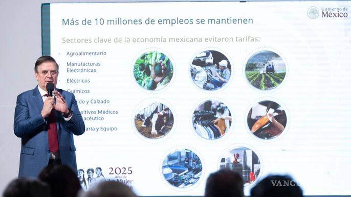 $!Marcelo Ebrard afima que los aranceles recíprocos para México, es de cero.