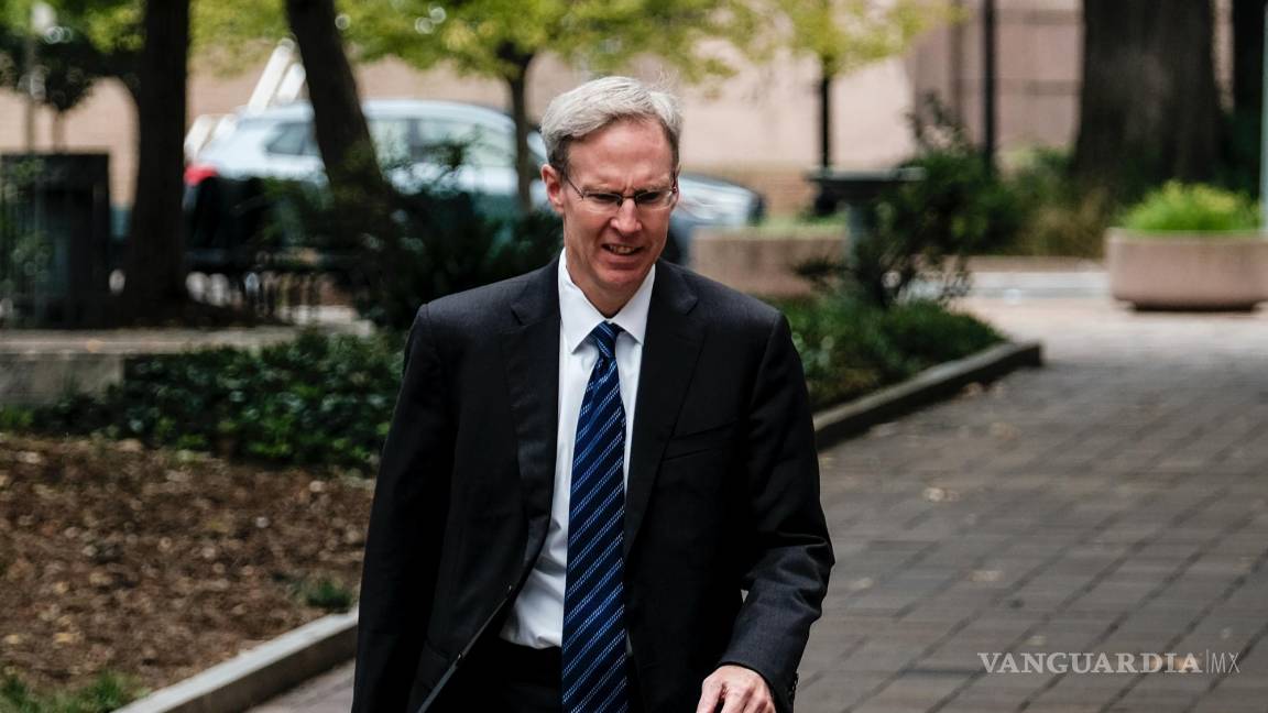 $!El abogado principal de Google, John Schmidtlein, llega al tribunal federal E. Barrett Prettyman en Washington.