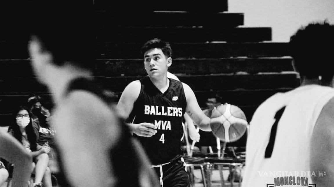Lamentan muerte de Óscar, joven basquetbolista de Monclova