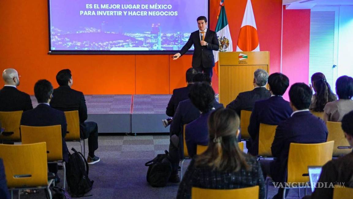 Ante empresarios nipones, Samuel García destaca beneficios de invertir en Nuevo León