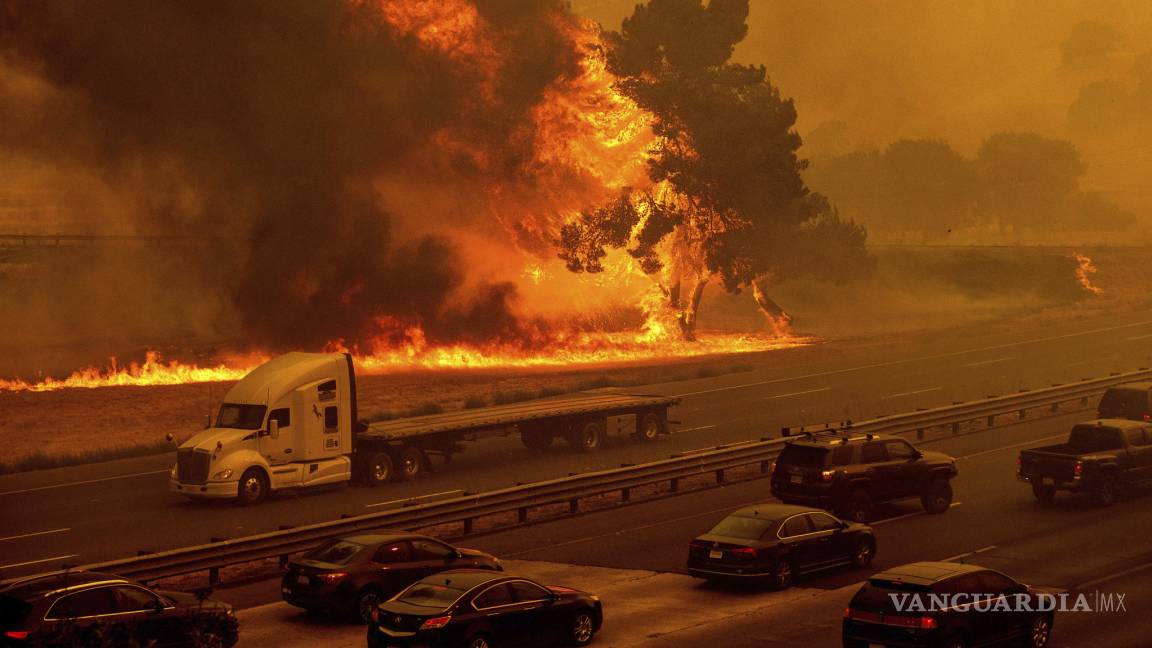 Consume incendio forestal 190 kilómetros en California