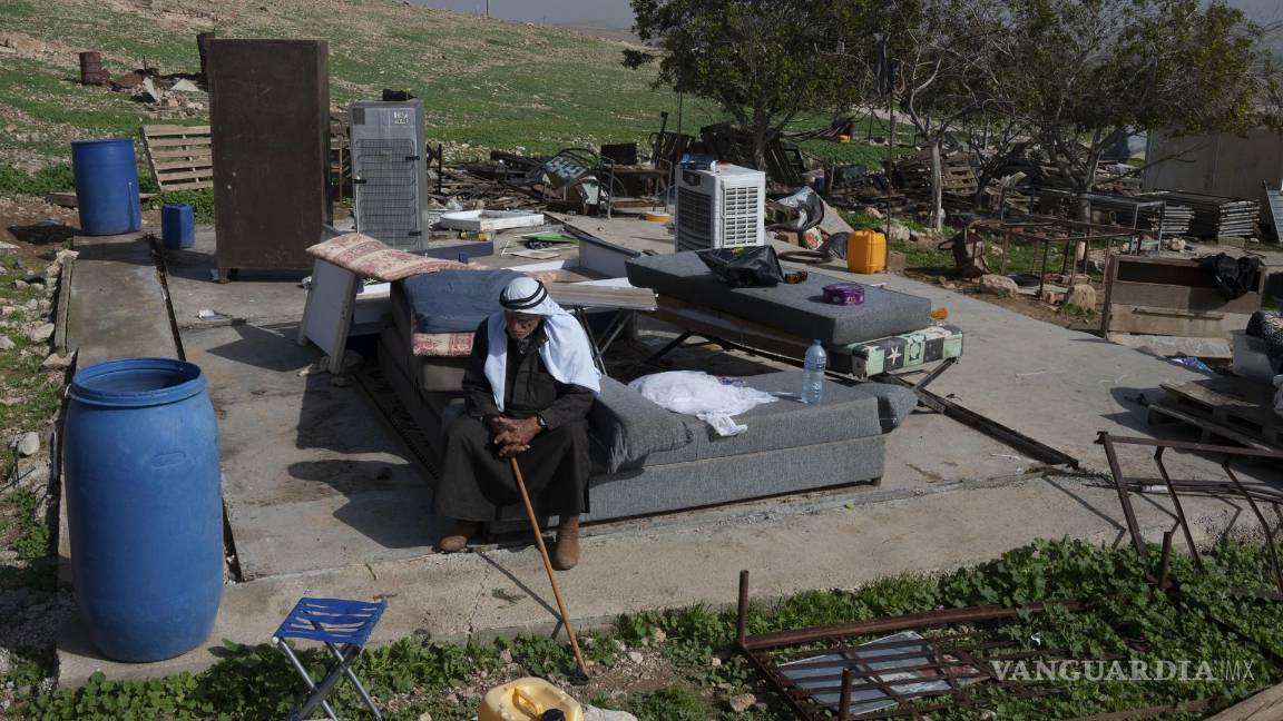 $!Ya no queda nada de lo que fue la aldea Ras Ein al Auja, la más grande del 'Área C' de Cisjordania ocupada y la última que aún existía en el sur del Valle del Jordán.