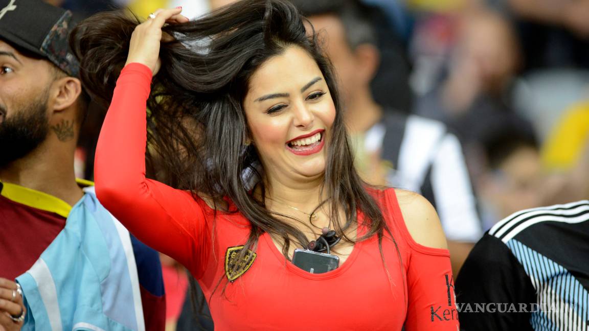 $!Larissa Riquelme deslumbra con su belleza en la Copa América