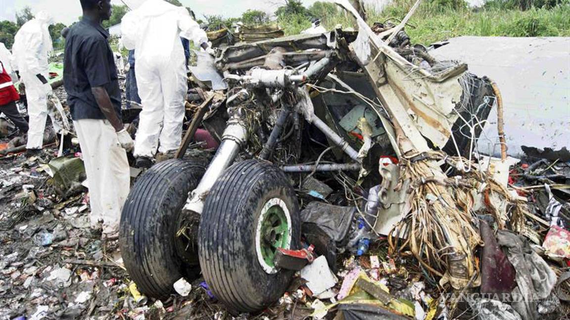 $!Otra catástrofe aérea: Al menos 41 muertos en Sudán del Sur