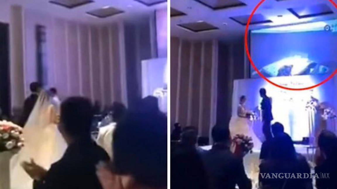 En video del baile de bodas, hombre expone infidelidad de su nueva esposa ¡con su cuñado!