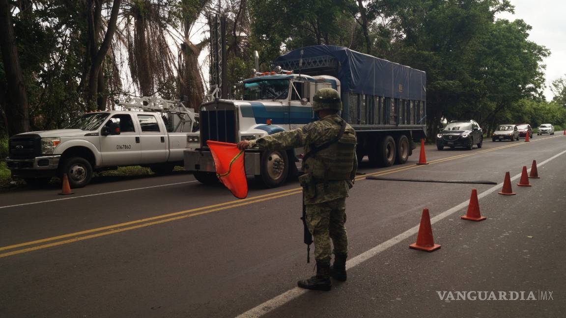 $!México endurece el control migratorio en su frontera sur con la Guardia Nacional (fotogalería)