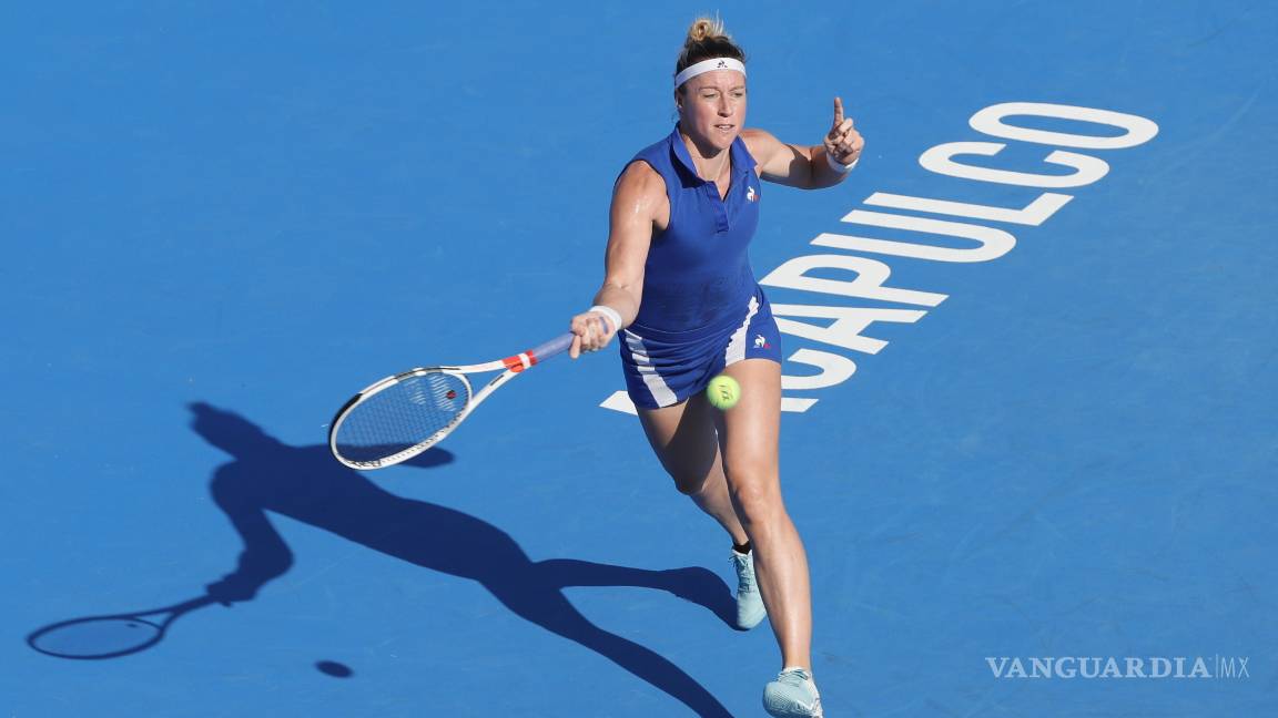 $!Fuera la máxima favorita del Abierto Mexicano de Tenis