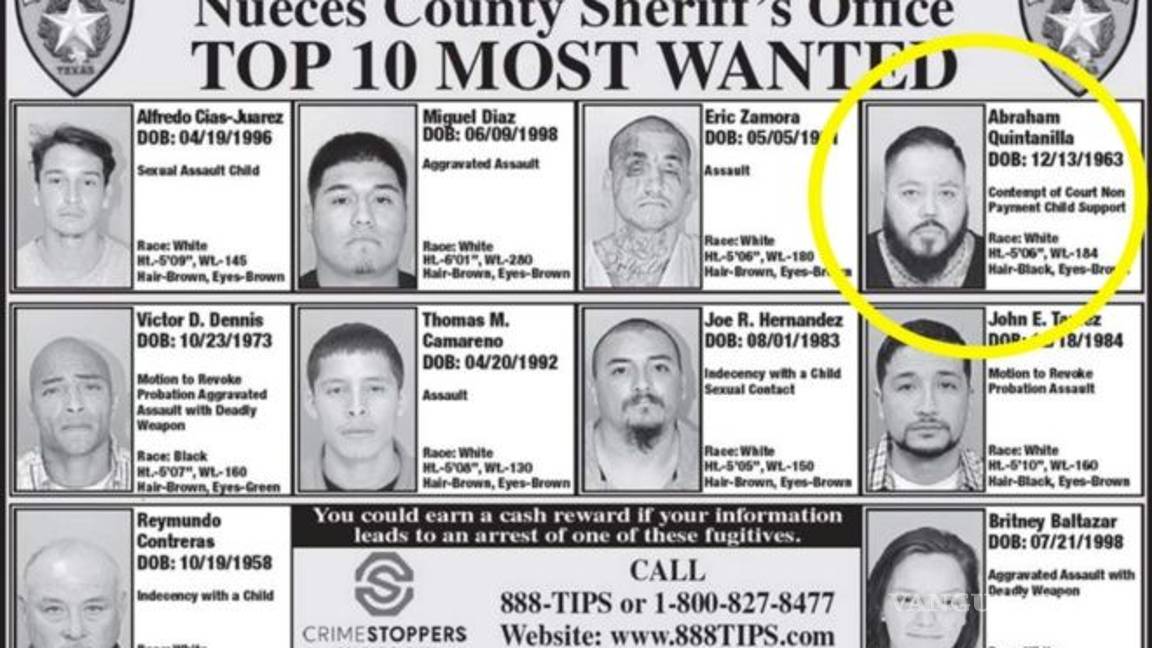 $!Arrestan a A.B. Quintanilla por no pagar pensión para hijo