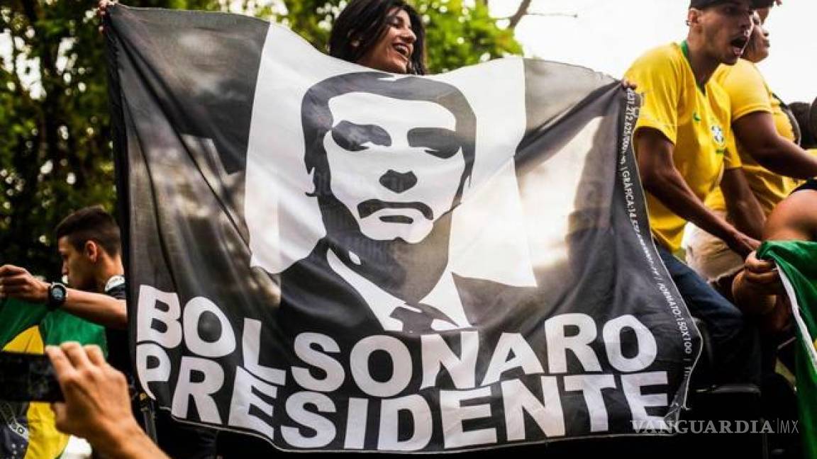 Brasil iría a segunda vuelta presidencial, con Bolsonaro como favorito