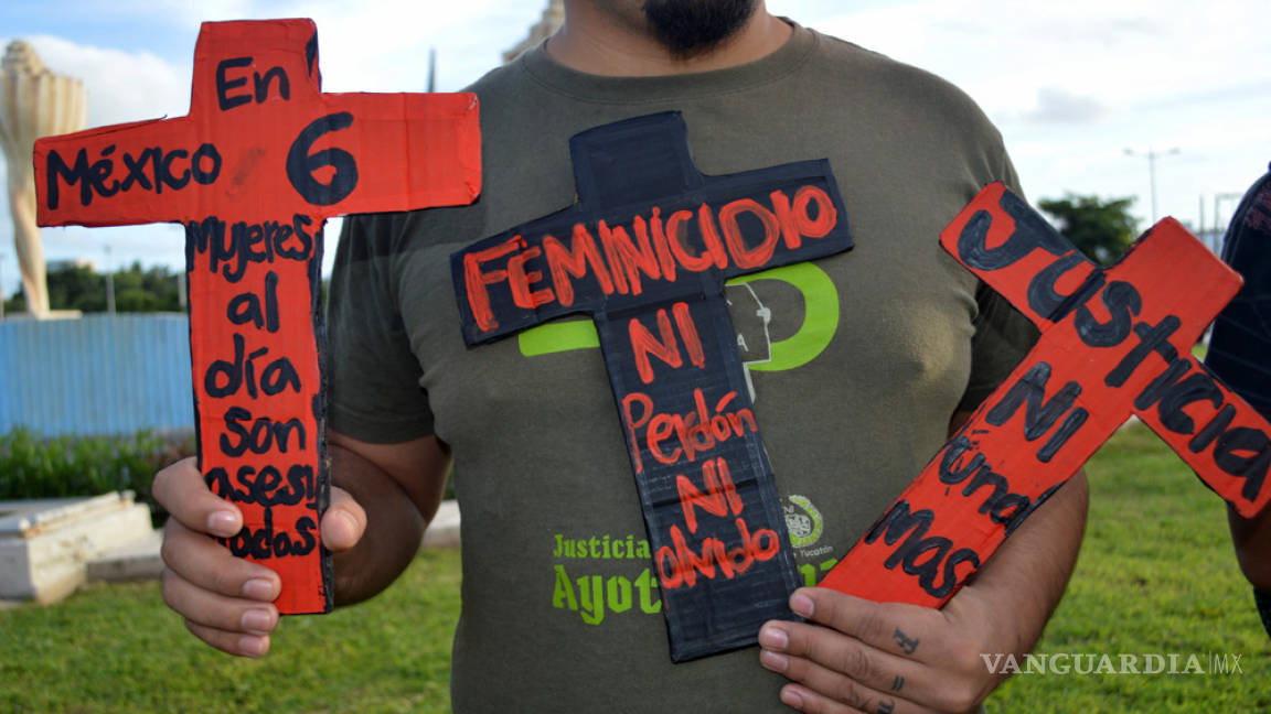 Protestan por feminicidios en Ecatepec