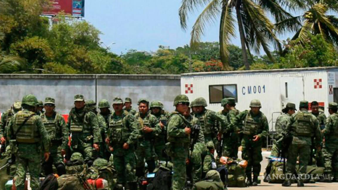 Sedena reforzará seguridad en Guerrero con más de mil militares