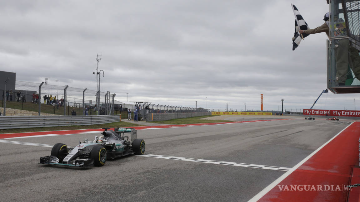 Hamilton, campeón del mundo de Fórmula Uno tras ganar en Austin