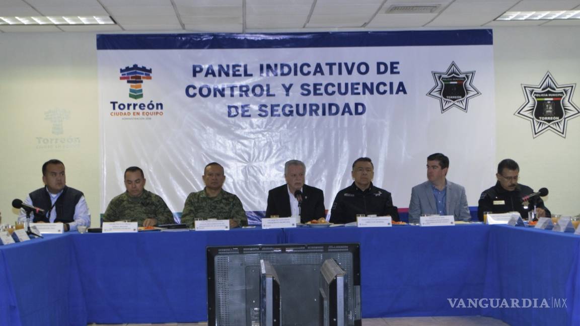Pequeña reducción de delitos se registra en Torreón