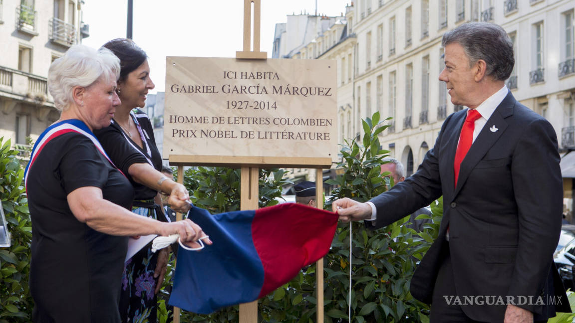 París honra a Gabriel García Márquez con una plaza