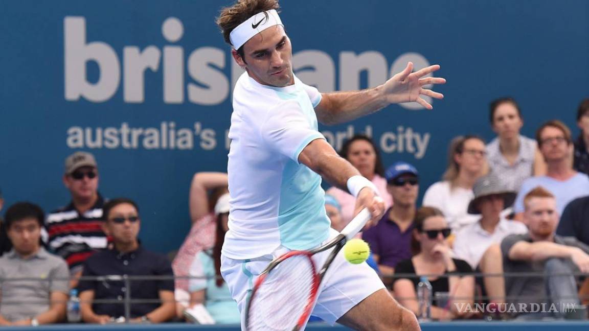 Federer alcanza en Brisbane su primera final de 2016