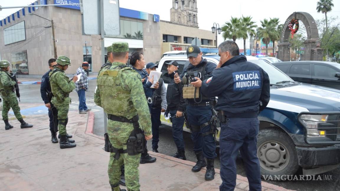 Cien policías militares se incorporan a labores de seguridad en Monclova