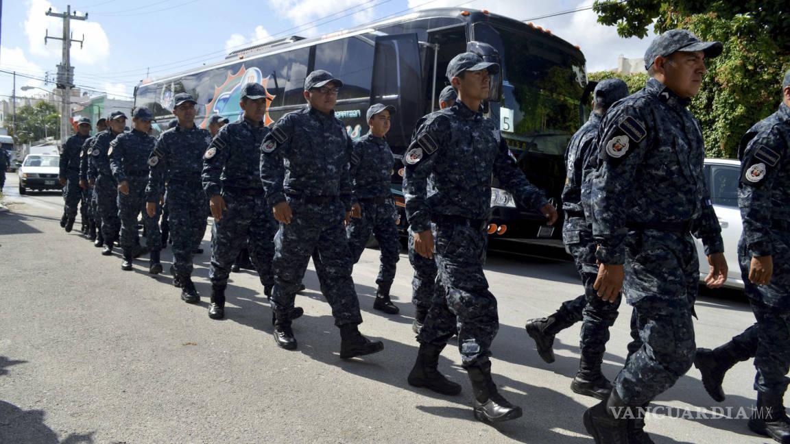 Gendarmería llega a Michoacán para vigilar evaluación docente
