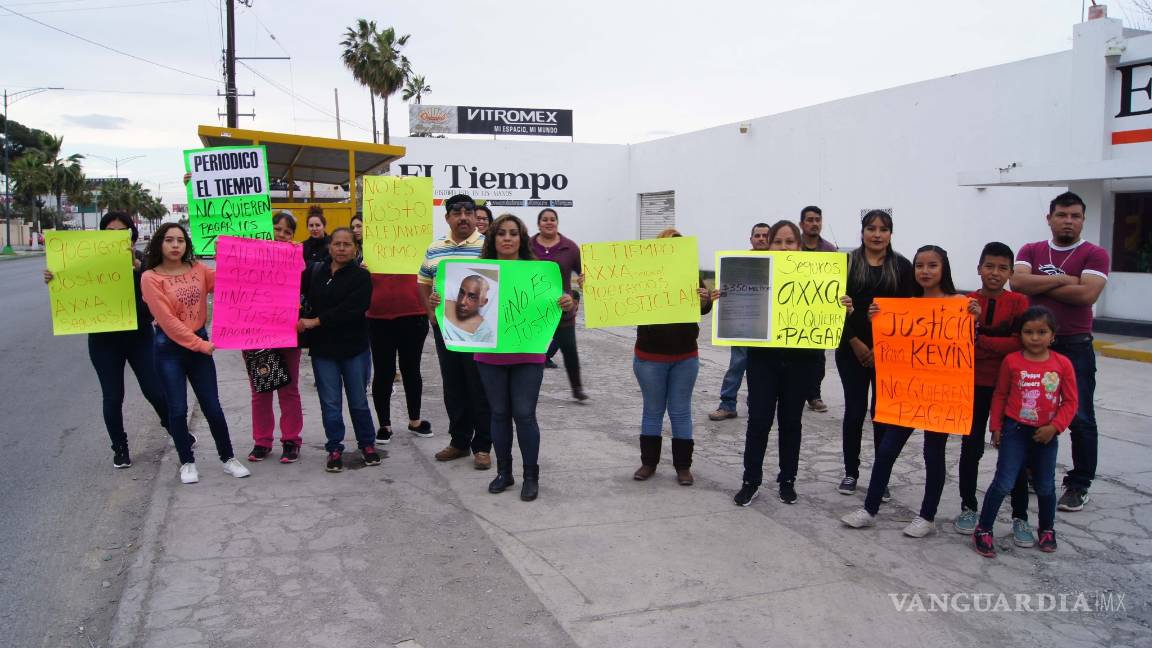 $!Familiares de joven atropellado realizan manifestación en Monclova para exigir justicia