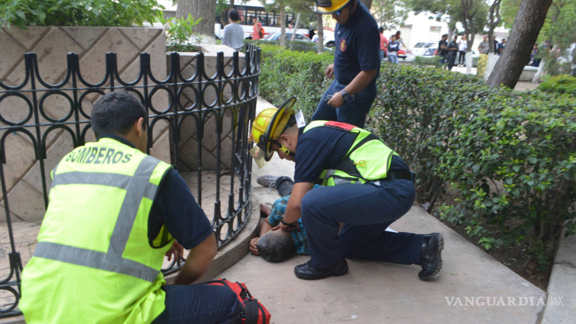 Por falso reporte de fuga de gas, desalojan escuela en Saltillo